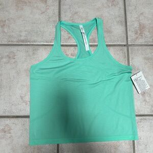 New Lululemon swiftly tank top in wild mint